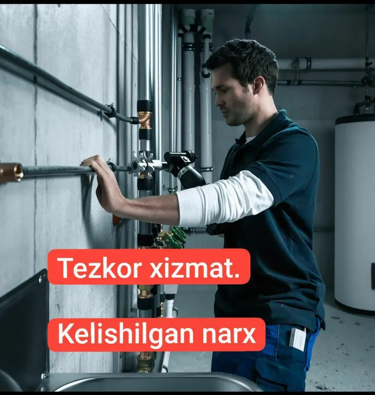 Barcha turdagi santexnika xizmati arzon narx