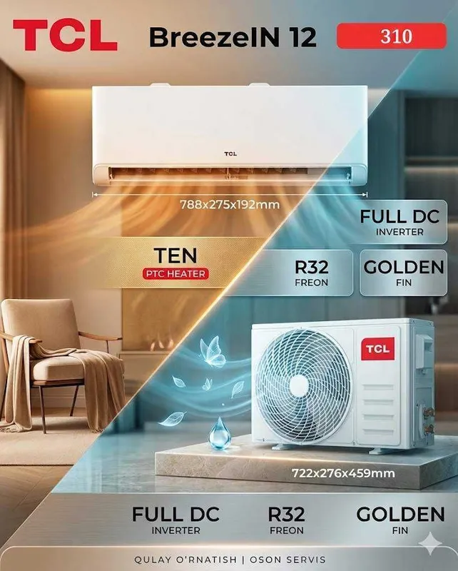 Кондиционер TCL 12 New Model С Очистителем Воздуха — фото 4