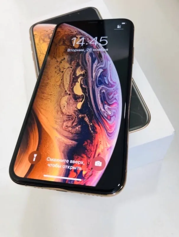 iPhone Xs max 256 gold LLA — фото 1