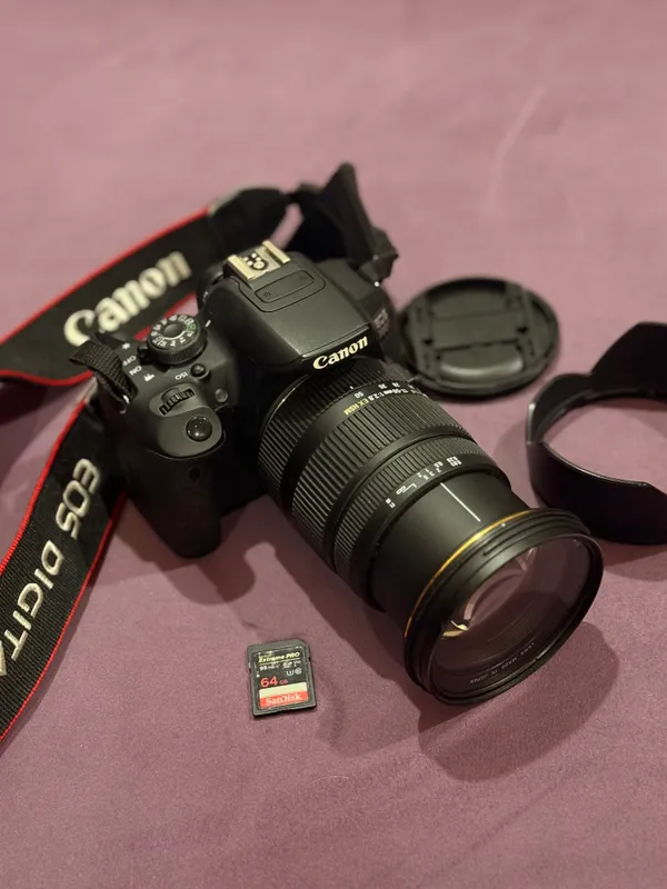 Продаю личный фотоаппарат Canon 700D полупроф 1 Продаю личный фотоаппарат Canon 700D полупроф 1