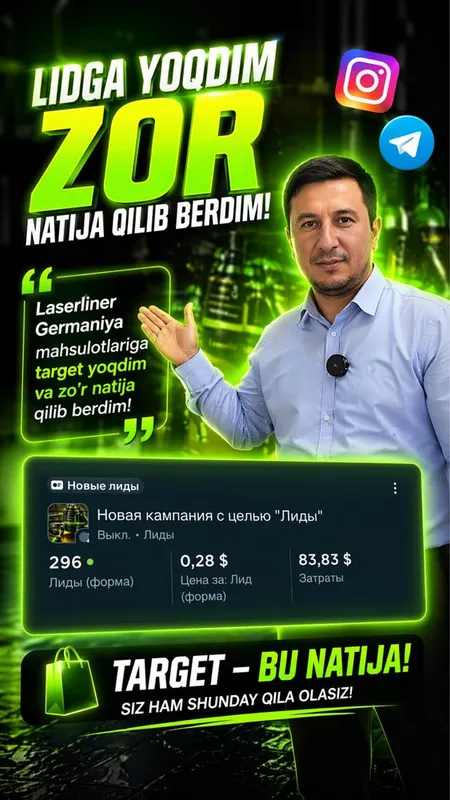 Zayavkalar va lidlar olib kelaman target orqali Targetolog man — фото 2