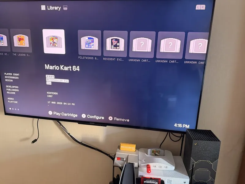 Продам два картриджа nintendo 64 mario cart forsaken 4