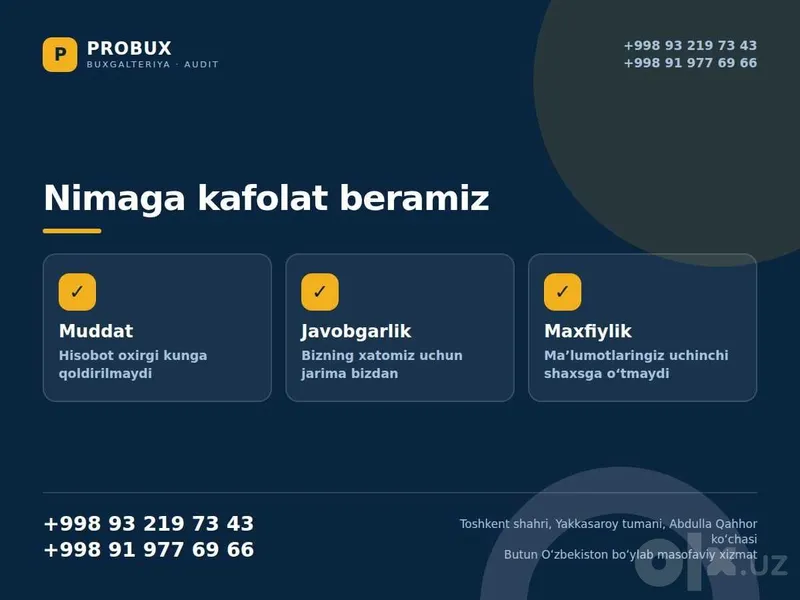 Buxgalteriya xizmati | bugalteriya | бухгалтерия хизмати | YaTT MChJ 7 Buxgalteriya xizmati | bugalteriya | бухгалтерия хизмати | YaTT MChJ 7