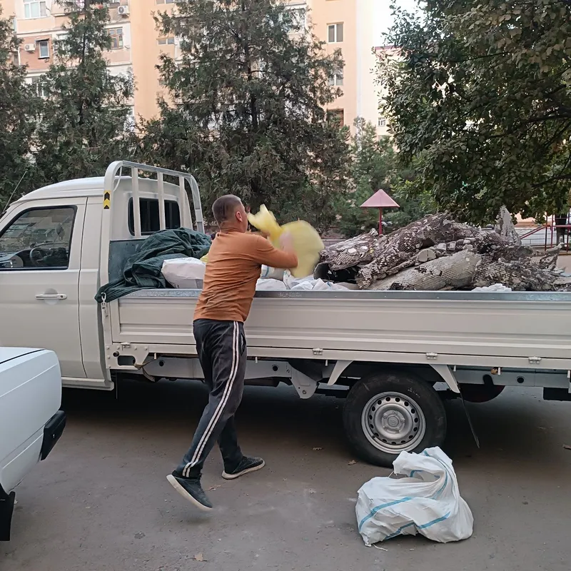 Вывоз мусор musor olib ketish changan sheniray labo