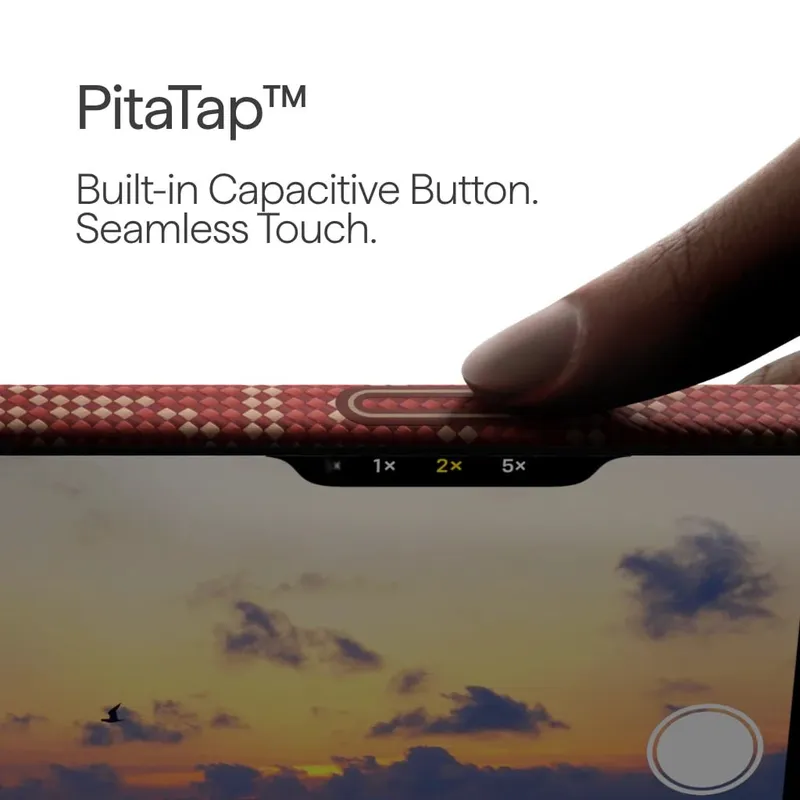 Pitaka Edge Case Leaping - Gold Red Pro 3