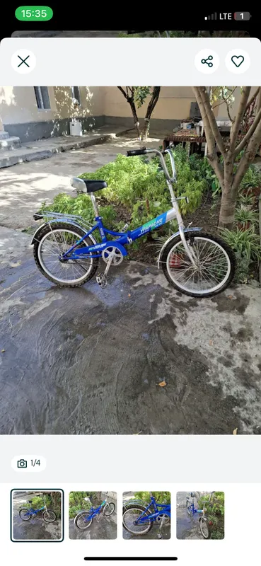 Faqat bolalar haydagan velosiped holati o’rta