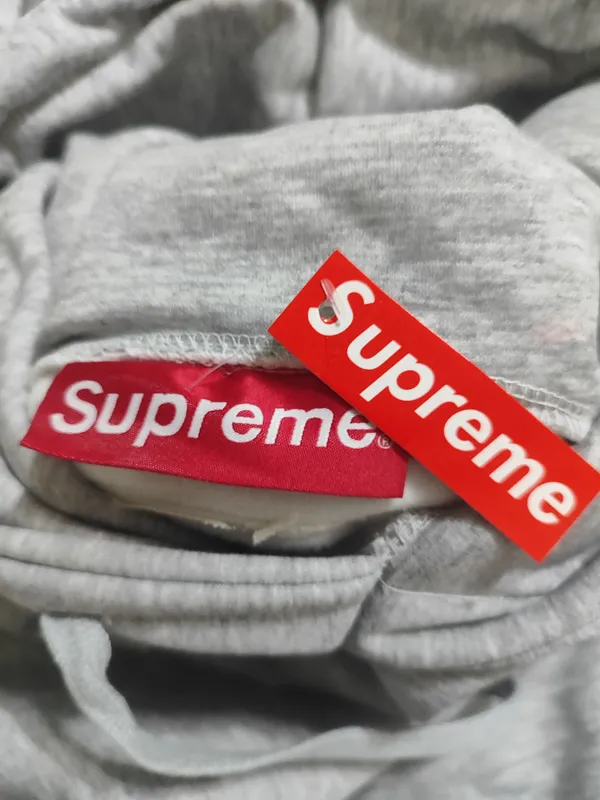 supreme hoodie gray 4