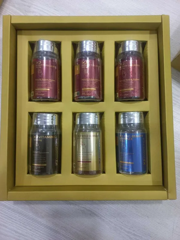 Collagen Zink Gold omega Vitamin C Хаммаси бирга