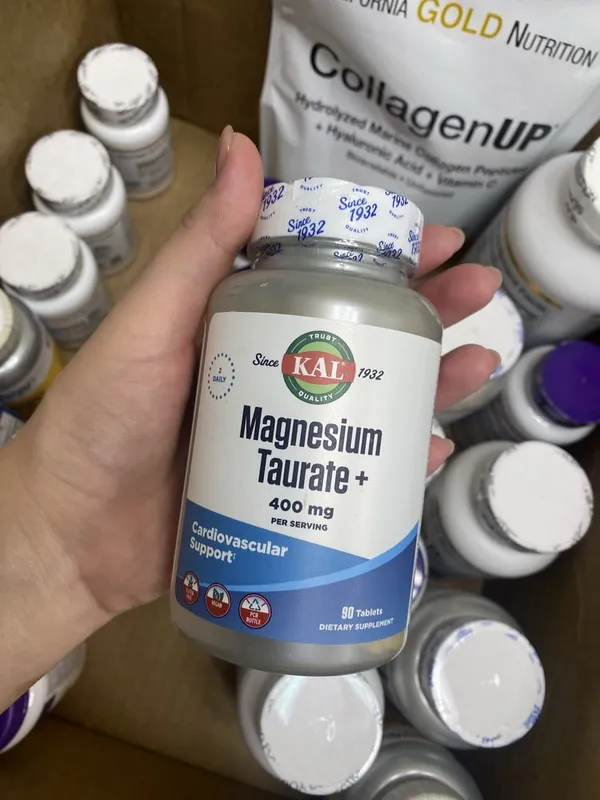 KAL Magnesium Taurate + Магний Таурат 90 таблеток