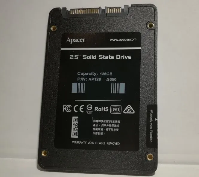 Apacer SATA qattiq holatli disk Apacer SATA qattiq holatli disk