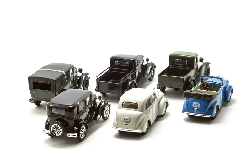 Игрушечные ретро автомобили, машины ф-мы Наш Автопром, масштаб 1:43. — фото 4