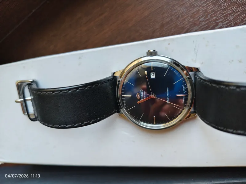 Orient Automatic Bambino Blue Dial — фото 5