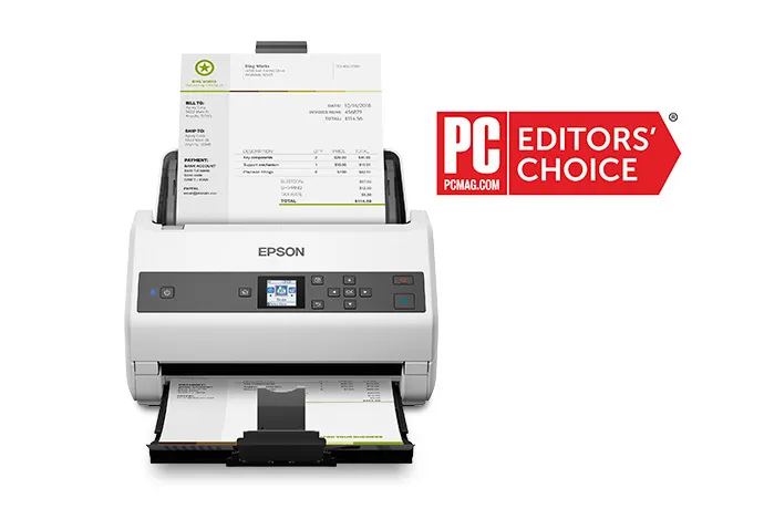 EPSON WorkForce DS-870 A4 сканер — фото 2