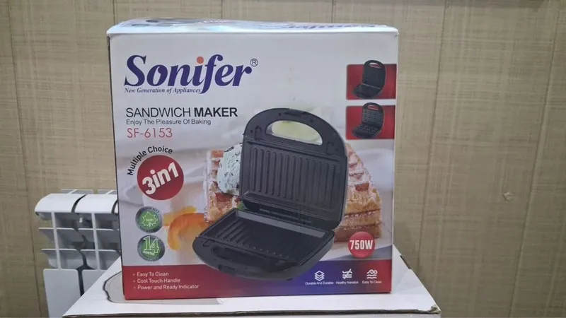 Sonifer 3-in-1 вафельница / сендвичница (SF-6153) 1