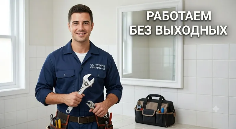 Сантехник 24/7 Самарканд | Устранение протечек | Срочный вызов