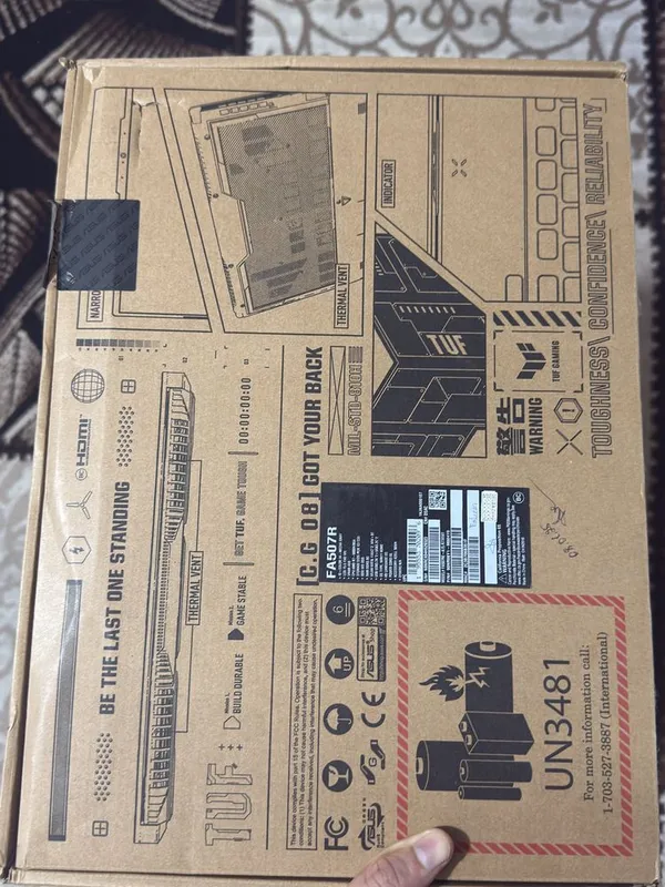 Notebook Tuf gaming a15 6