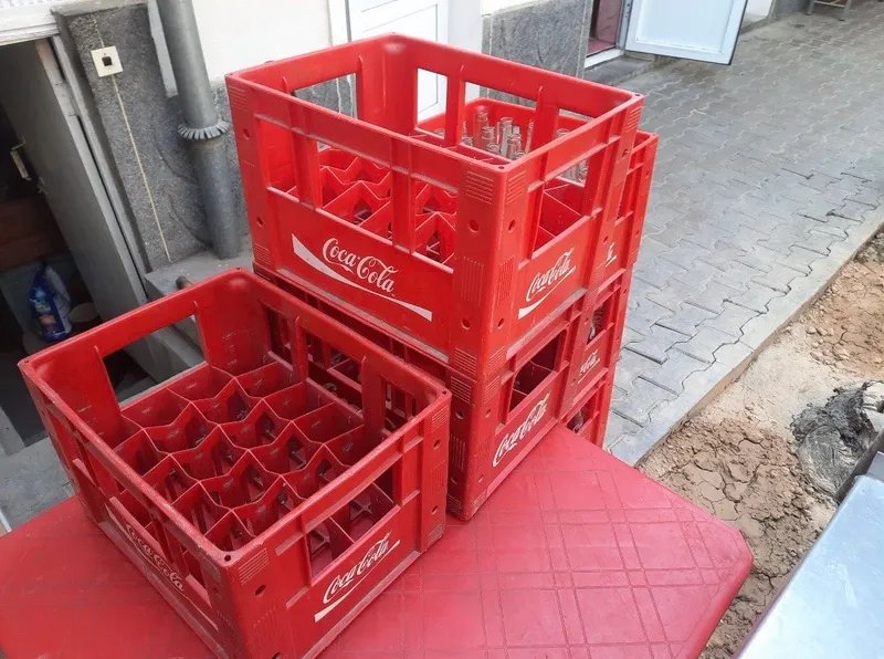 Ящик Coca-Cola, тара Coca-Cola, тара Cola, бутылка 2