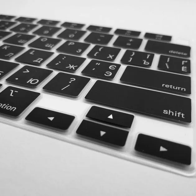Mac book uchun klaviatura silikon chexol — фото 1
