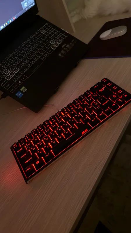 Клавиатура проводная 2E GAMING KG345 RGB 68key USB — фото 2