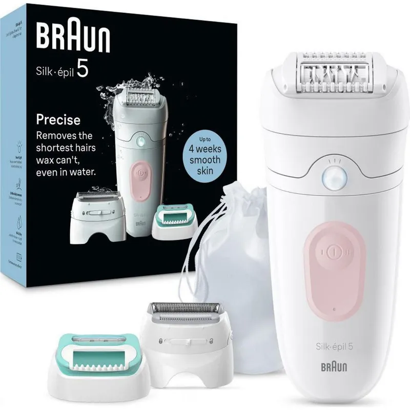Эпилятор BRAUN SILK EPIL SE5-050 для влажной и сухой эпиляции Эпилятор BRAUN SILK EPIL SE5-050 для влажной и сухой эпиляции