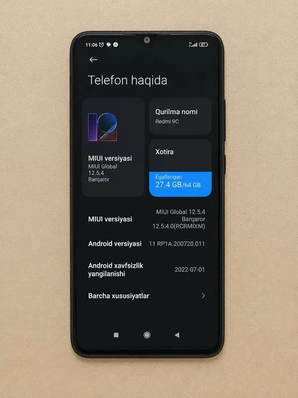 Продаётся Xiaomi REDMI 9C 64GB 3