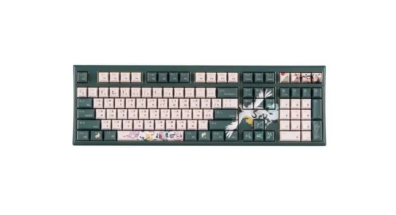 } Клавиатура Varmilo Lure VBM108 Crane Cherry MX Red UA 1 } Клавиатура Varmilo Lure VBM108 Crane Cherry MX Red UA 1