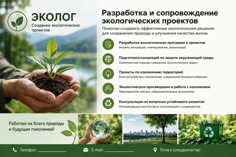 Проекты по Экологии