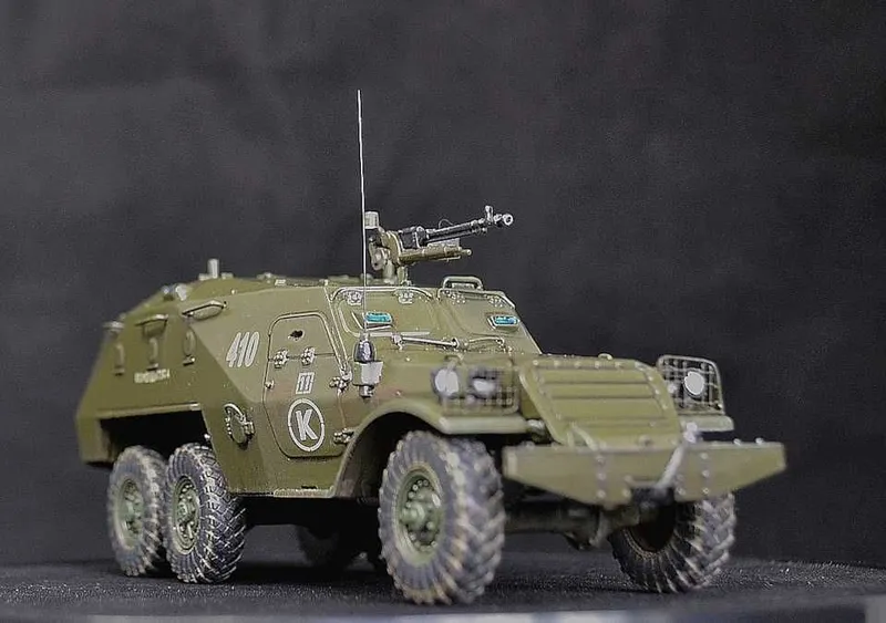 Сборная модель-Боевая машина РС30 "Град" на базе Урал-375Д AVD models — фото 1