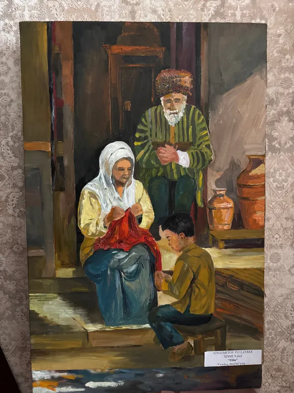 Devor uchun, qo’lda chizilgan rasimlar.