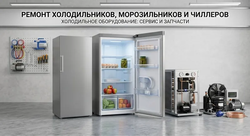 ремонт холодильников, кондиционеров, морозильников 1