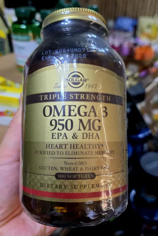 ДОСТАВКИ НЕТ Solgar Omega 3 950, 100шт