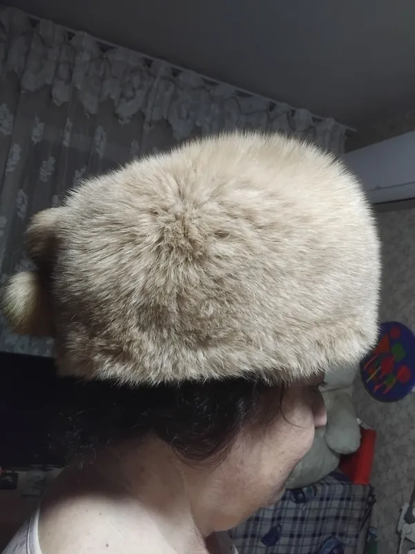 Продаётся женская шапка из натурального меха белки — фото 2