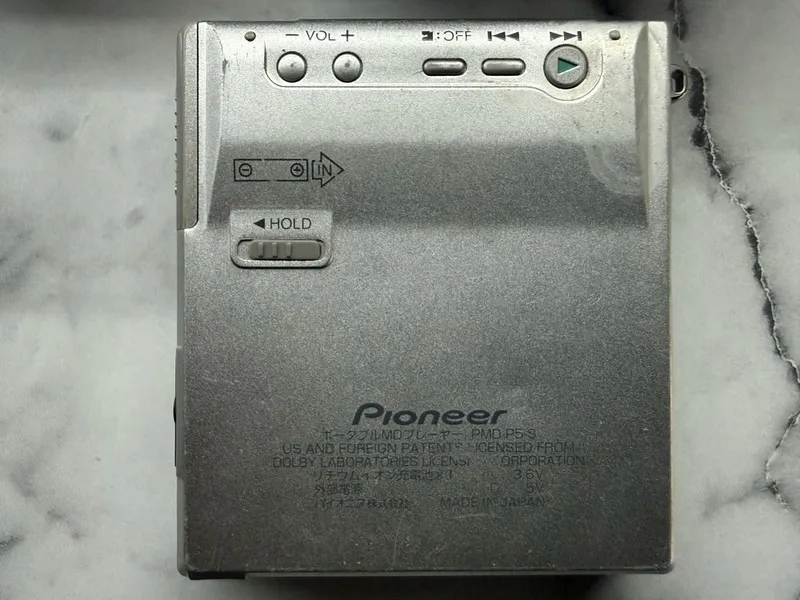Мини диск плеер / MD Pioneer + наушники 3