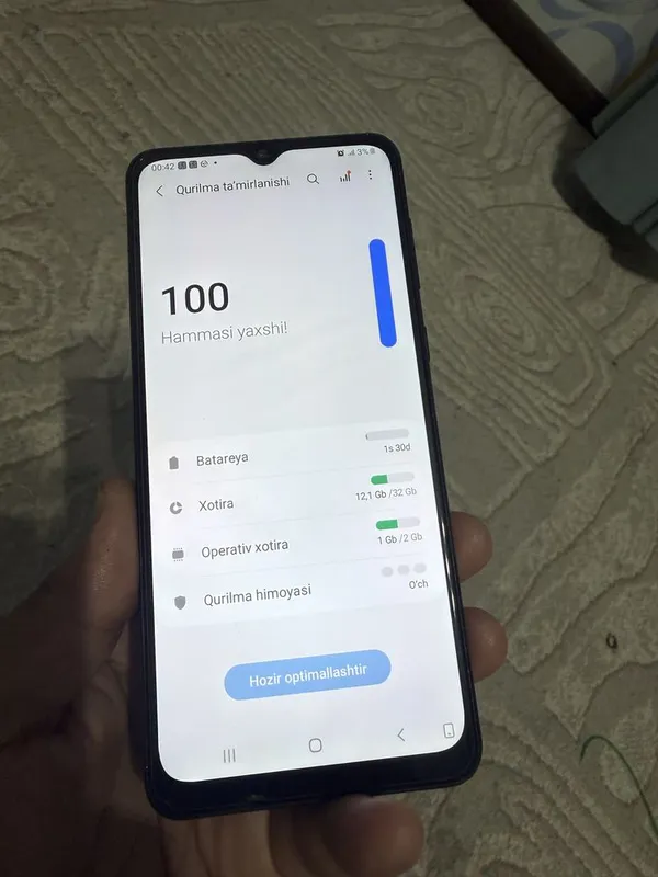 Samsung A02 rangi qora hamma joyi ishlidi aybi yòq — фото 2