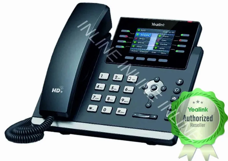 IP WI-Fi телефон Yealink SIP-T44W (форма оплаты-любая, гарантия 1 год)