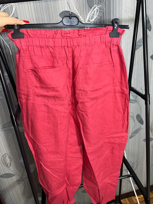 Льняной костюм Benetton 6