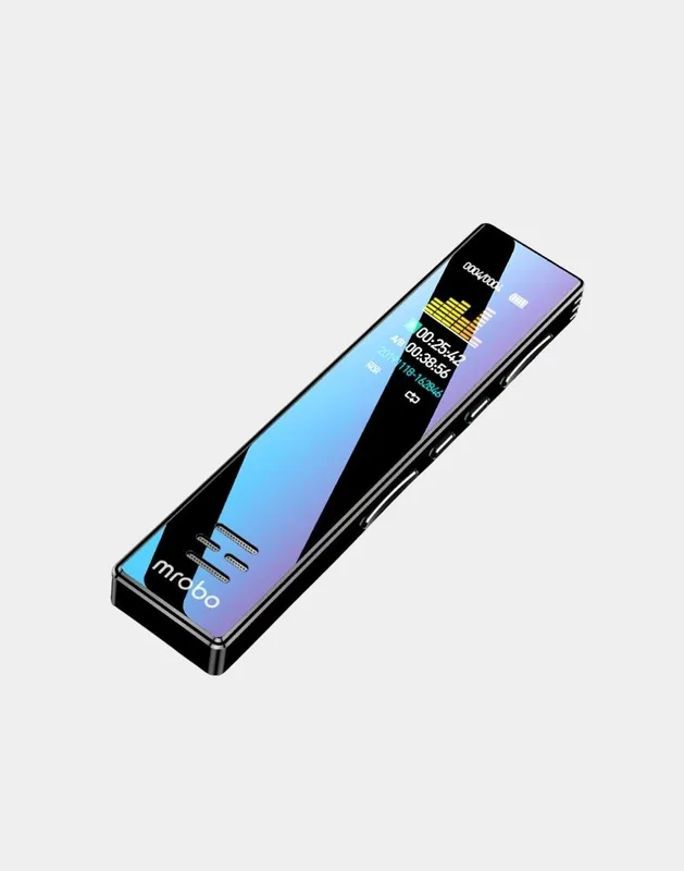 Диктофон Mrobo, MP3 плеер, металлический корпус, 8 ГБ 3