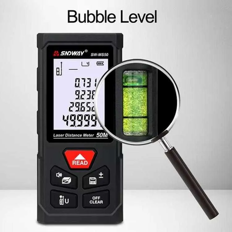 Laser Distance Meter SW‑MS100 — lazerli masofa o‘lchagich 6