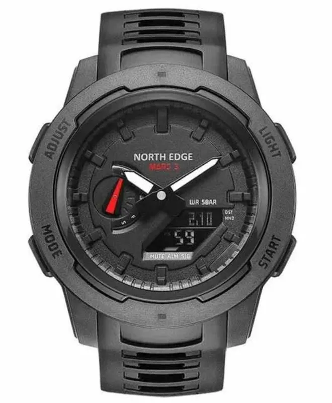 Мужские наручные часы North Edge Mara 3 карбоновые водонепроницвемые 2 Мужские наручные часы North Edge Mara 3 карбоновые водонепроницвемые 2