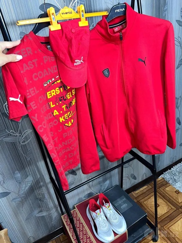 Puma to‘plami: futbolka, zip-up, joggerlar, krossovkalar, kepka 3 Puma to‘plami: futbolka, zip-up, joggerlar, krossovkalar, kepka 3