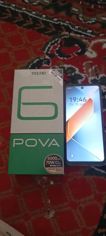 texno pova 6 xotira 256