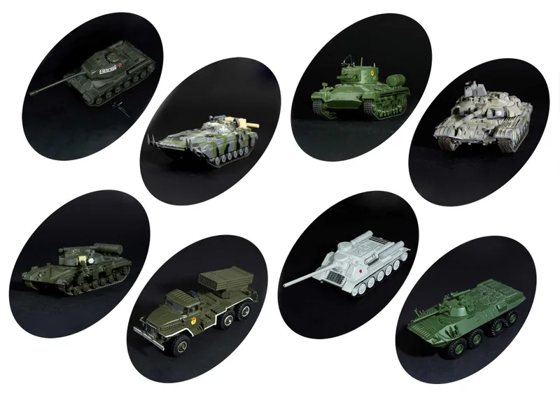 Игрушечные ретро автомобили, машины ф-мы Наш Автопром, масштаб 1:43. — фото 6