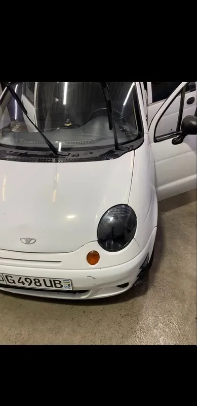 Белый Chevrolet Matiz, механическая коробка передач, 3-й владелец 2 Белый Chevrolet Matiz, механическая коробка передач, 3-й владелец 2