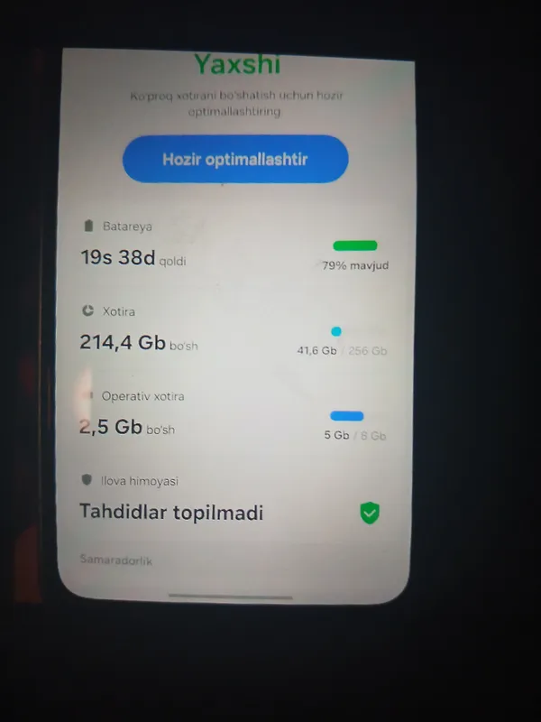 Galaxy A17  2 oy ishlatilgan