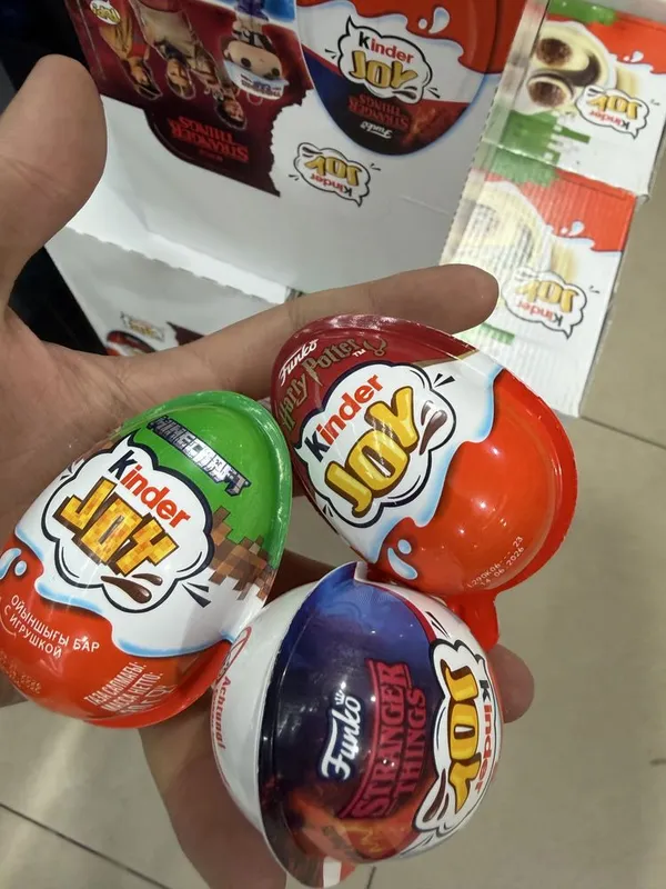 В наличии Kinder Joy Harry Potter, ОСД, Minecraft (100% ORIGINAL) — фото 1