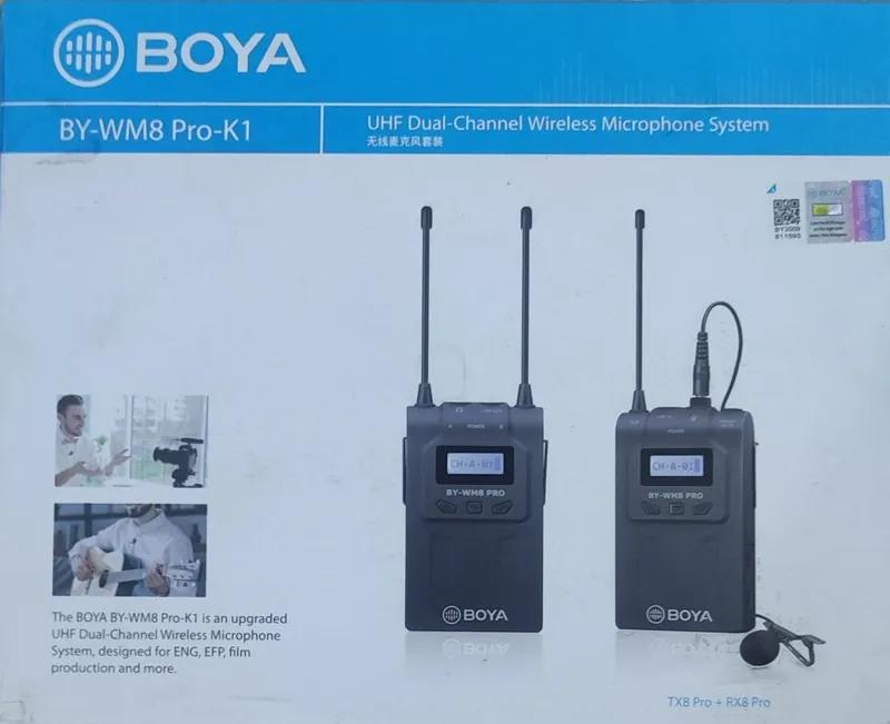 Boya mikrafon BY-WM8 Pro-K1 Boya mikrafon BY-WM8 Pro-K1