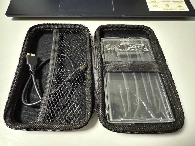 Адаптер 2,5 HDD SATA через USB