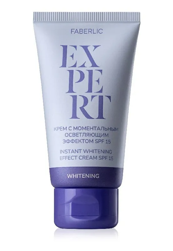 SPF 15 Expert bir zumda yorituvchi ta'sirga ega