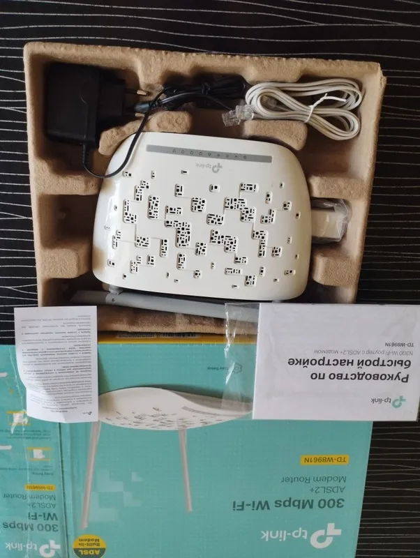 Wi-Fi роутер (adsl2+) — фото 1