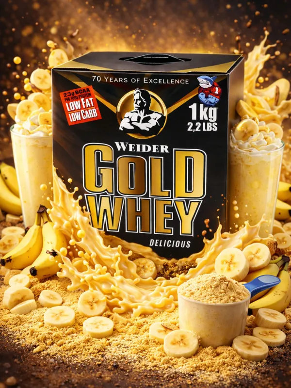 Протеин Gold Whey от Weider каждая порция 23 грамм — фото 2